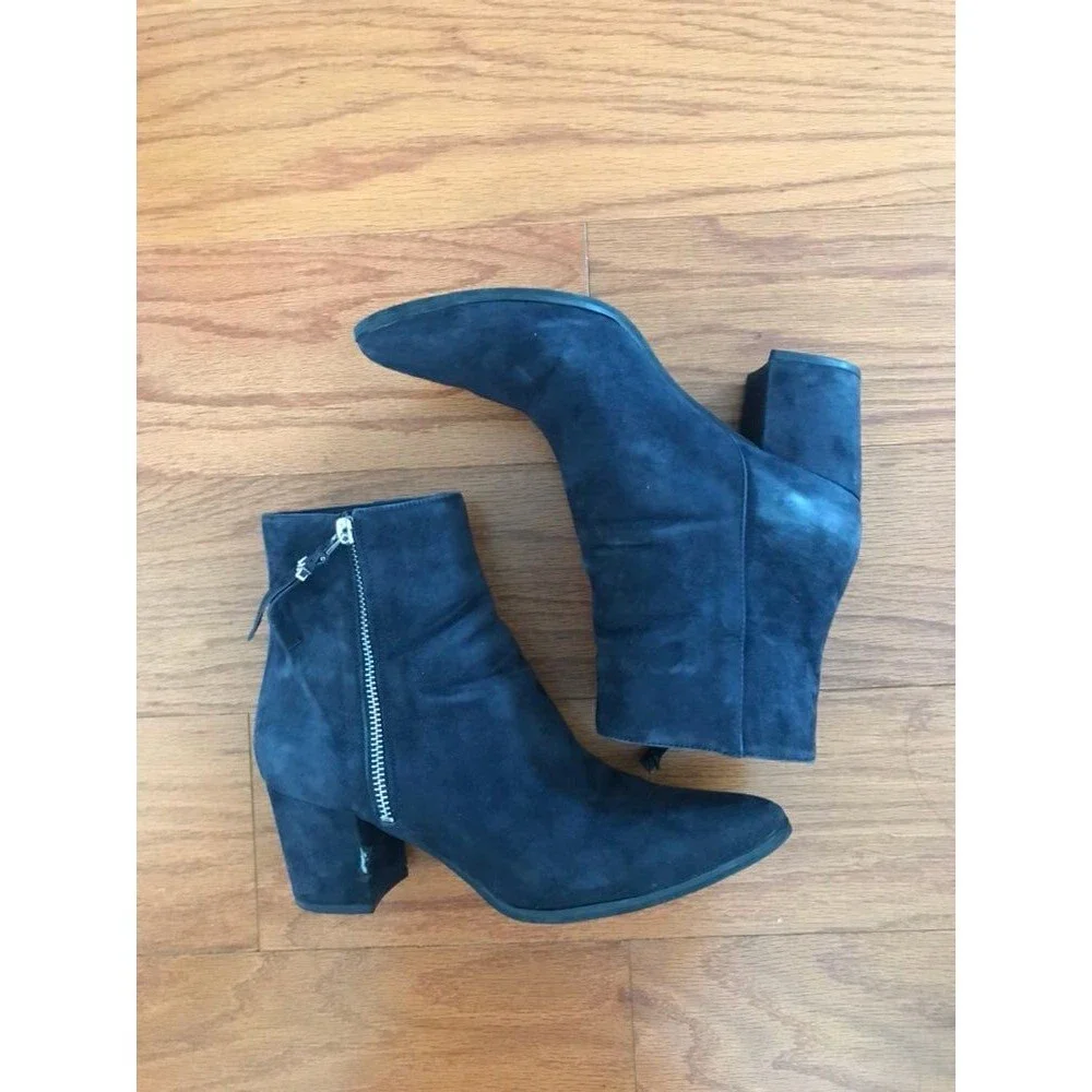 michael kors suede booties
